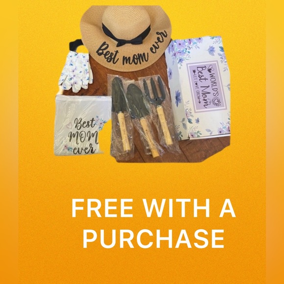 Other - Best Mom Ever Gardening Gift Set - Tan, Black, White